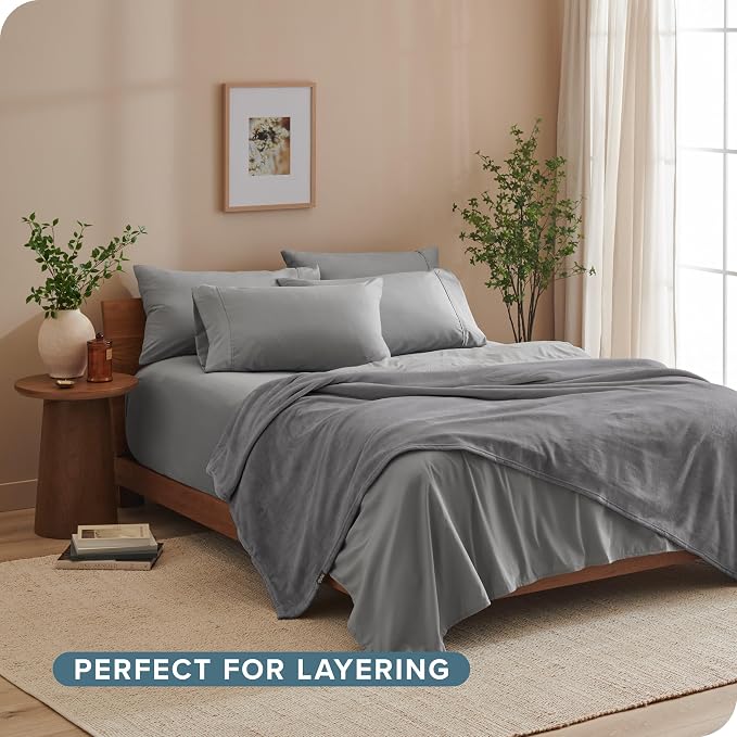 Bare Home Fleece Blanket - Image 4