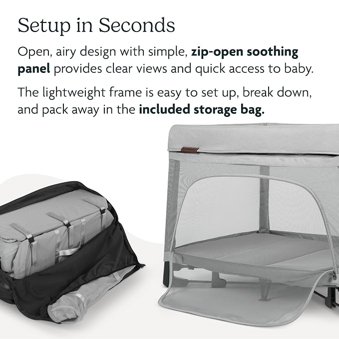 UPPAbaby Remi Playard | Deluxe 3-in-1 Portable Playard, Bedside Bassinet + - Image 4