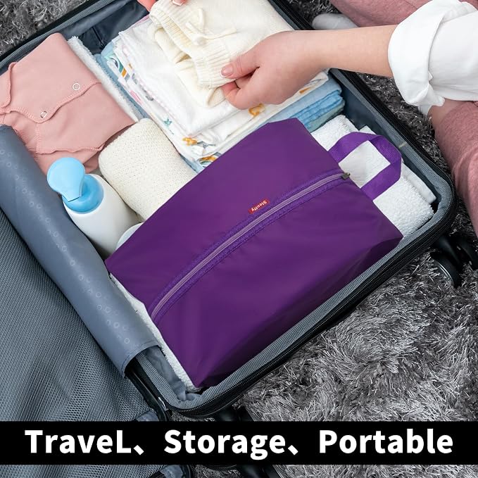 6pcs Portable Shoe Organizer, Travel Pouches - Image 5