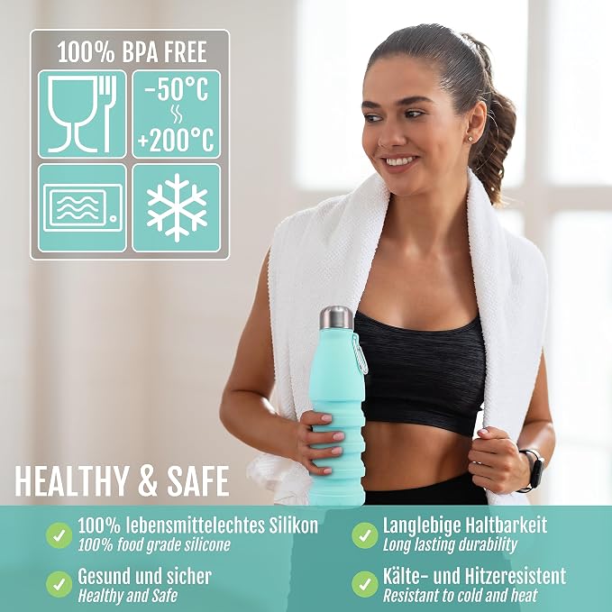 Foldable Drinking Bottle - Image 2