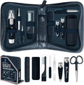 Ben Sherman Nail Clipper Set for Men, Nose Hair Trimmer, Tooth Brush, Scissors by BenSherman