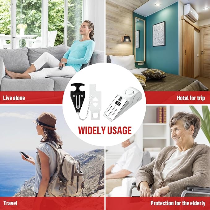 Portable Door Lock Alarm - Image 7