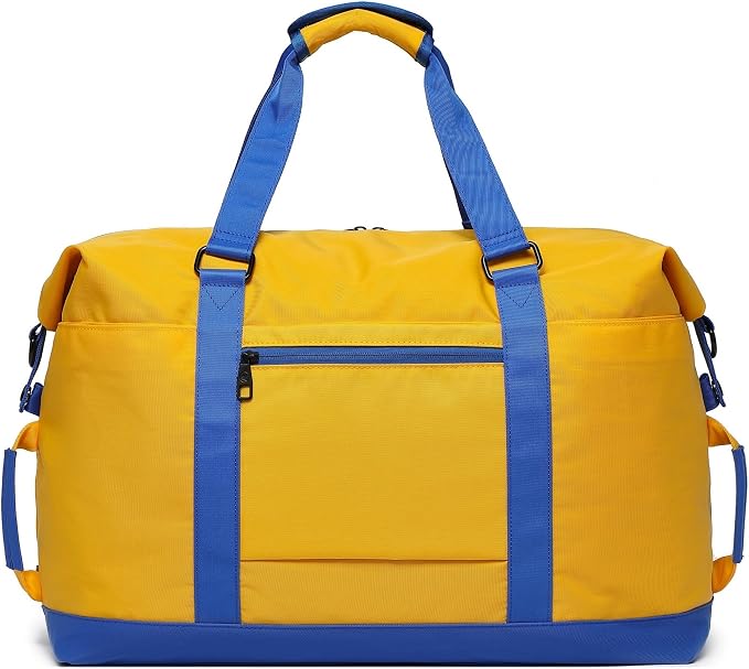 SUNNY BIRD Duffel with Utility Pouch, 40L Weekender Overnight Bag with Shoe - Image 4