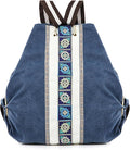 Goodhan Women Canvas Backpack Daypack Casual Shoulder Bag, Vintage Heavy-duty by Goodhan