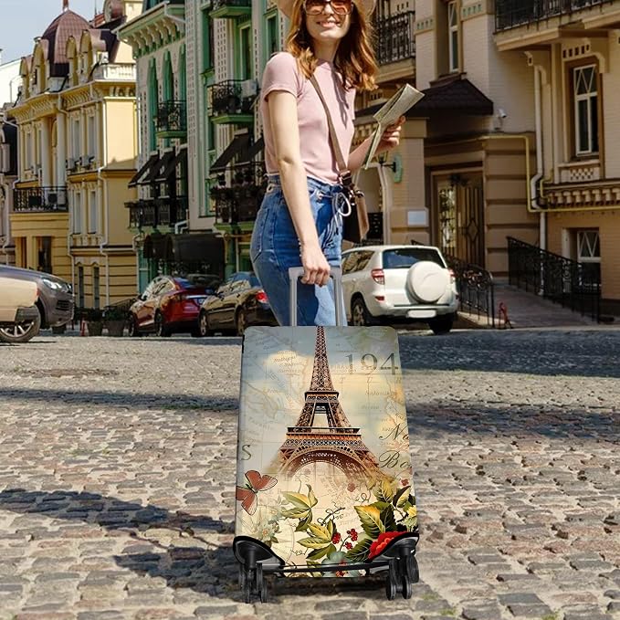 Travel Luggage Cover Suitcase Protector Fits 18-32 Inch Wheel Covers - Image 5