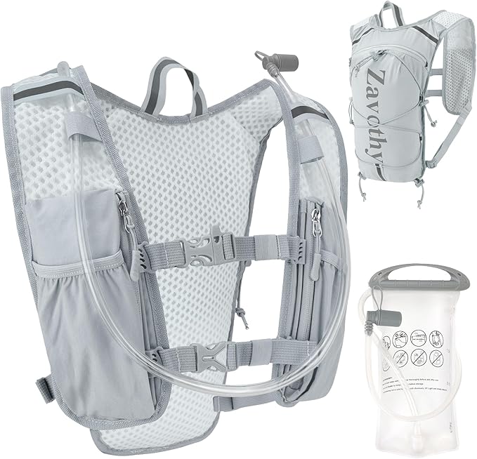 Zavothy Hydration Running Vest for Men & Women – Lightweight 1.5L Hydration Pack by Zavothy