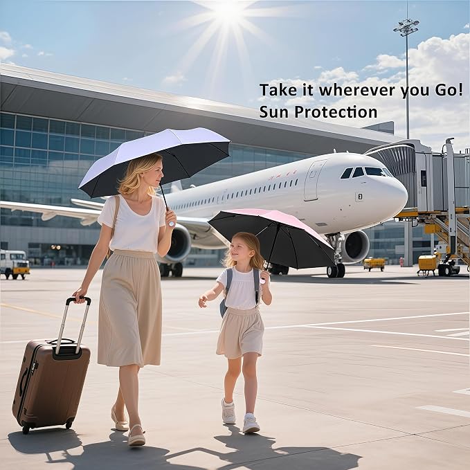BAODINI Travel Mini Umbrella for Purse - Image 5