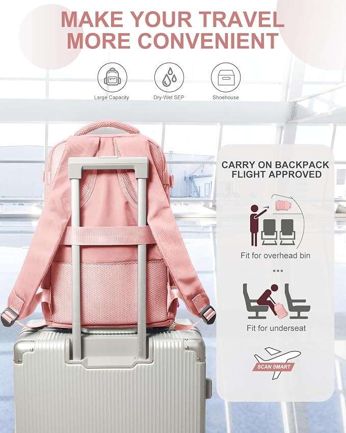 coowoz Travel Backpack Carry On - Image 3