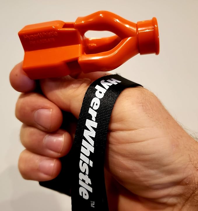 The Original Worlds Loudest Whistle up to 142db Loud, Very Long Range, by HyperWhistle