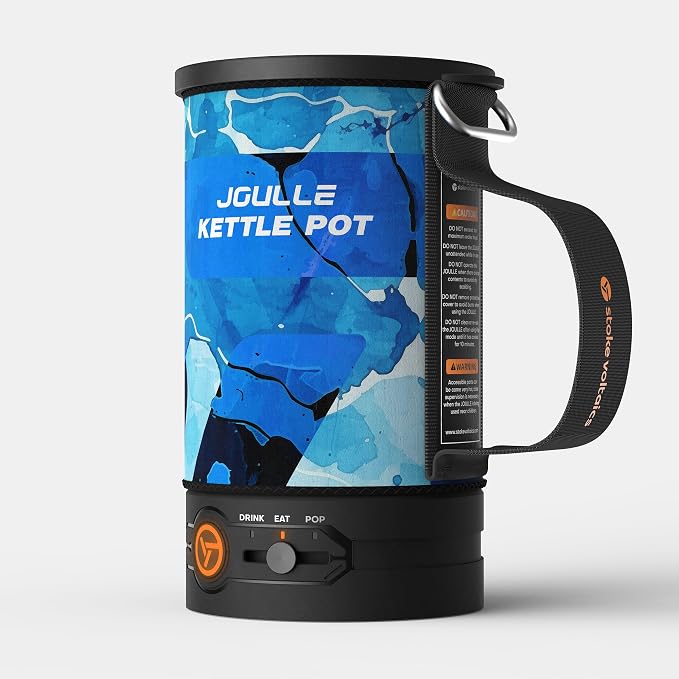 Joulle Kettle Pot, 500 W Electric Camping Stove, 3 Mode Portable Tea Kettle by STOKEVOLTAICS