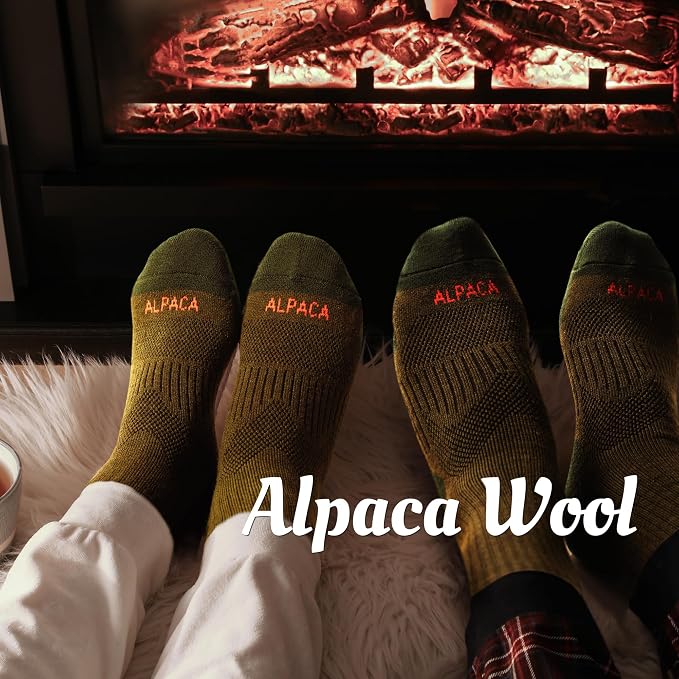 Alpaca Wool Hunting Socks 2 pairs - Image 4