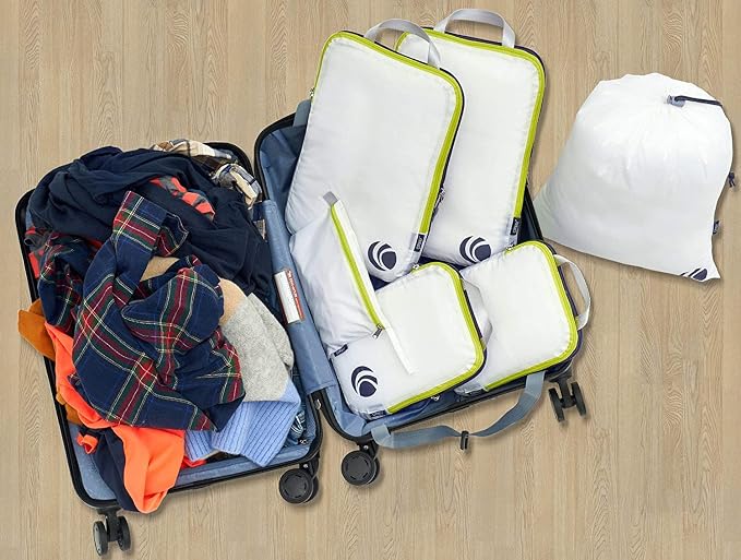 Cipway Compression Packing Cubes Set, Ultralight Expandable Travel Packing - Image 7