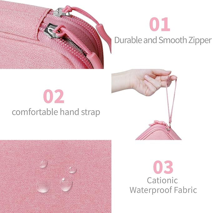 Electronics Travel Organizer, Portable Waterproof Electronic Travel Storage Bag - Image 3