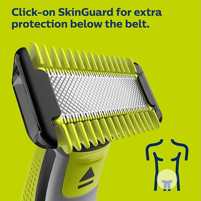 Philips Norelco OneBlade Face + Body Hybrid Electric Trimmer and Shaver - Image 4