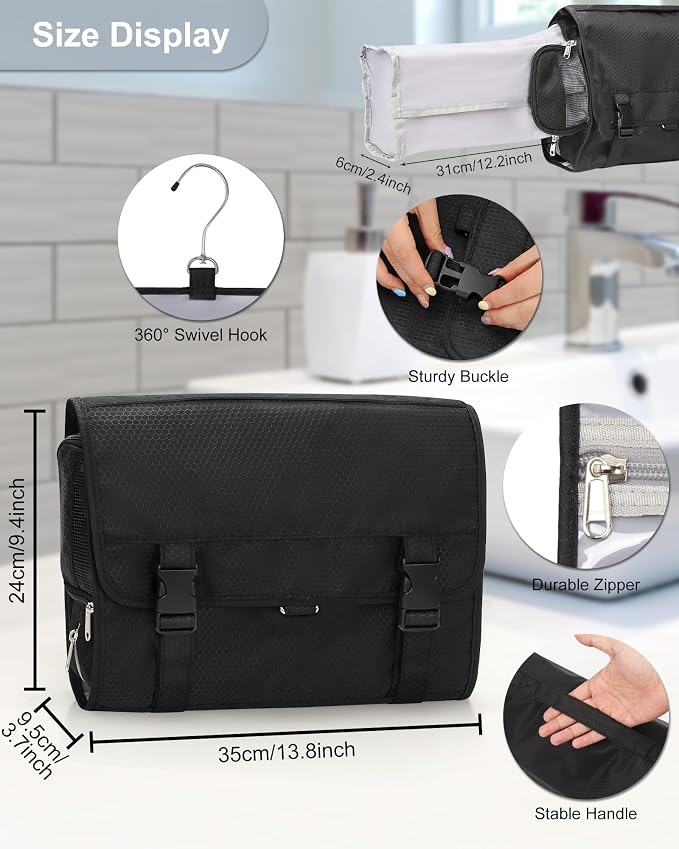 Relavel Hanging Toiletry Bag - Image 3