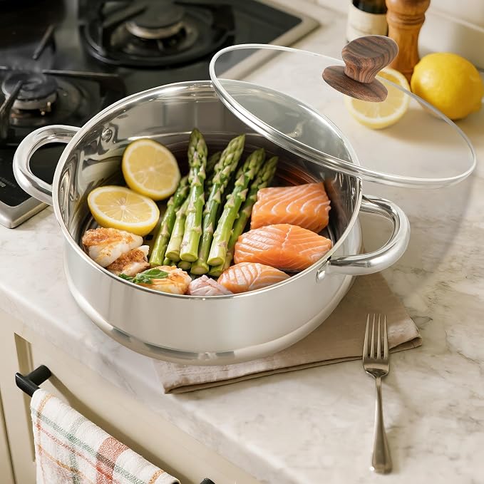 MAISON ARTS 30 Piece Pots and Pans Set Non Stick, Kitchen Cookware & Bakeware - Image 5