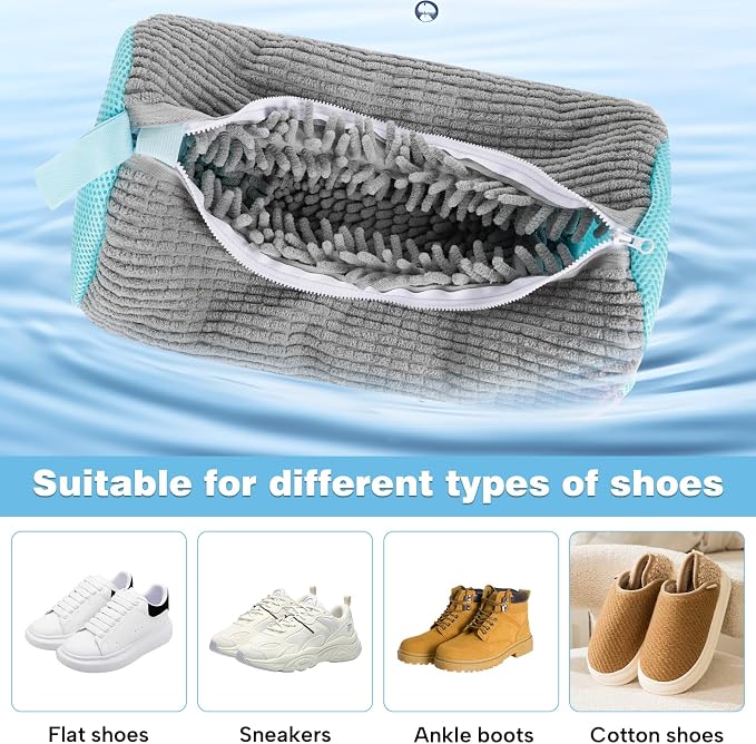Shoe Washing Machine Bag, Versatile Laundry Bag - Image 7