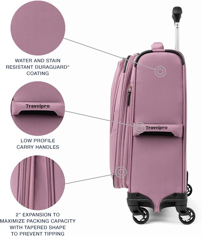 Travelpro Maxlite 5 Softside Expandable Carry-On Luggage - Image 5