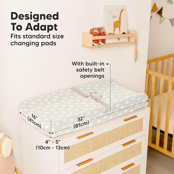 2-Pack Baby Changing Pad Covers - Image 4