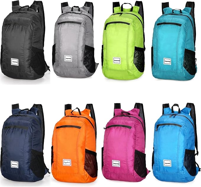 Small Foldable Hiking Daypack Packble Skin Casual Backpack Camping Cycling - Image 7