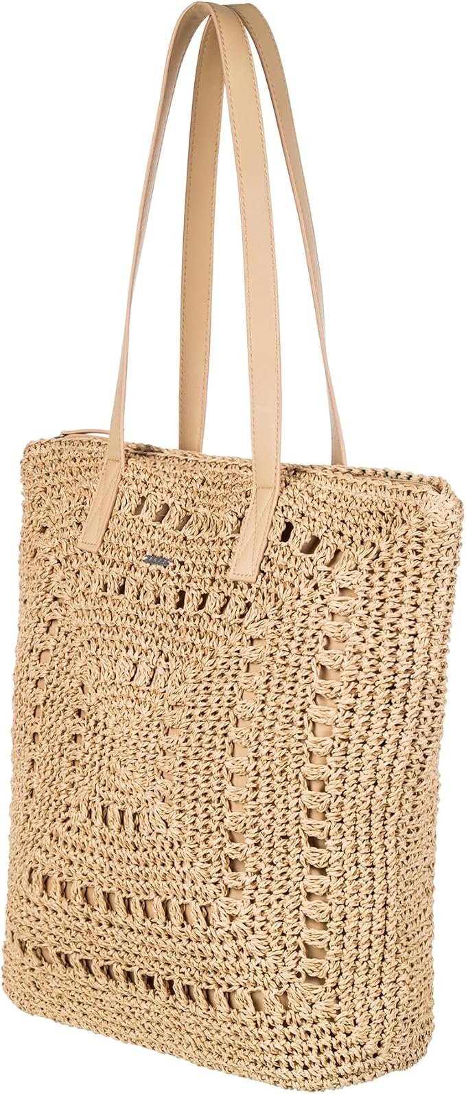 Roxy Women's Beach Tote Bag | Travel | Vacation | Straw | Lightweight | - Image 3