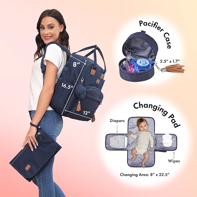Dikaslon Diaper Bag Backpack - Image 2