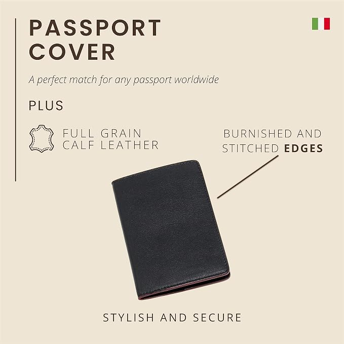 Maruse Italian Leather Passport Cover - Image 2