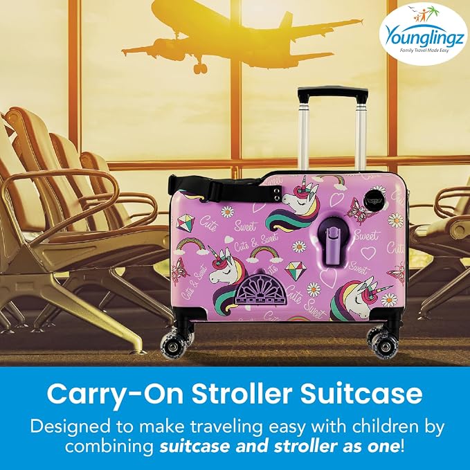 Younglingz LIL FLYER GO Version 2 Ride On Suitcase - Image 2