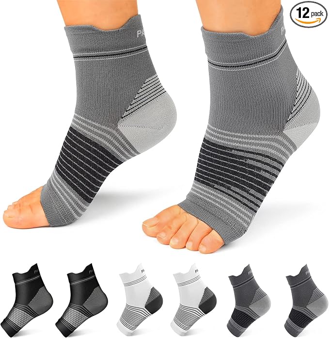 Plantar Fasciitis Sock for Men and Women, Compression Foot Sleeves by PAPLUS