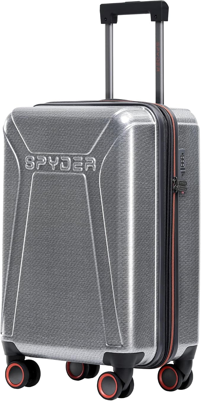 Spyder Traverse 20 Inch Carry On Expandable Hardside Upright Suitcase by Spyder