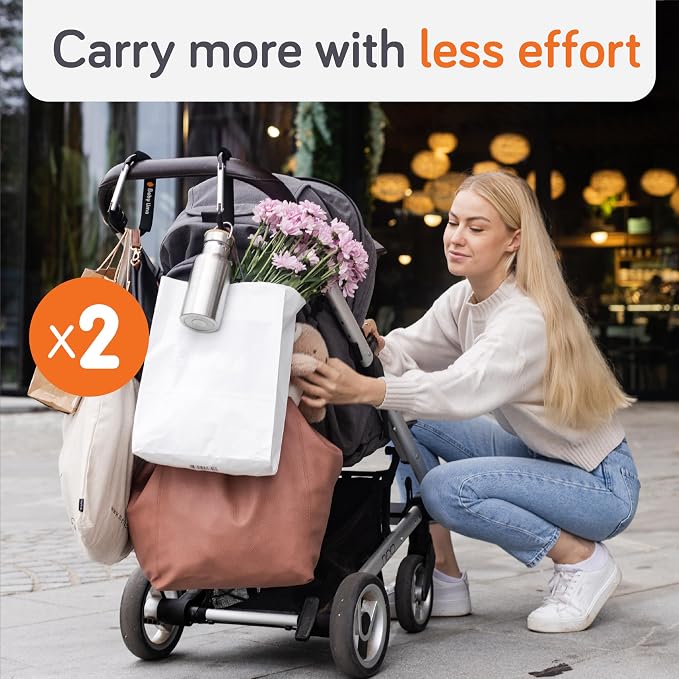 Baby Uma XL Stroller Hooks for Bags - Image 6