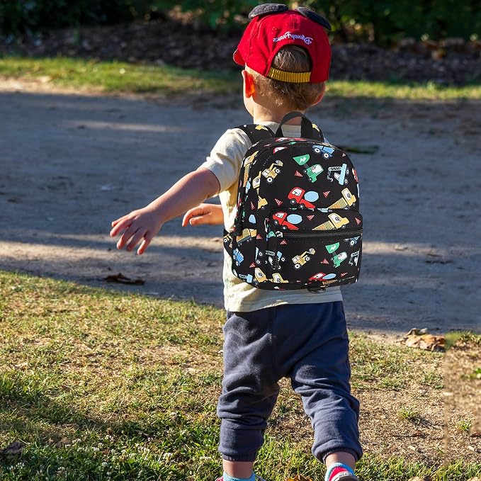 Accmor Toddler Harness Backpack Leash, Cute Excavator Kids Backpack - Image 7