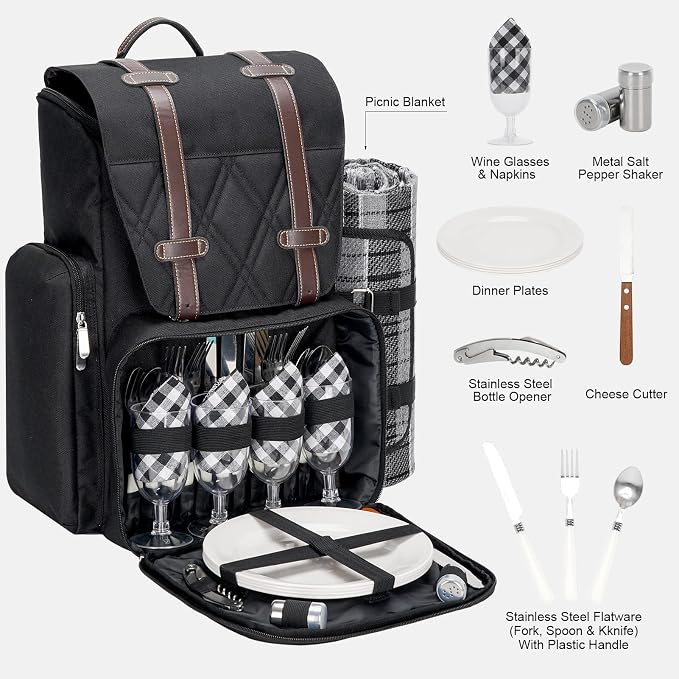 Picnic Backpack for 4 Person - Image 2