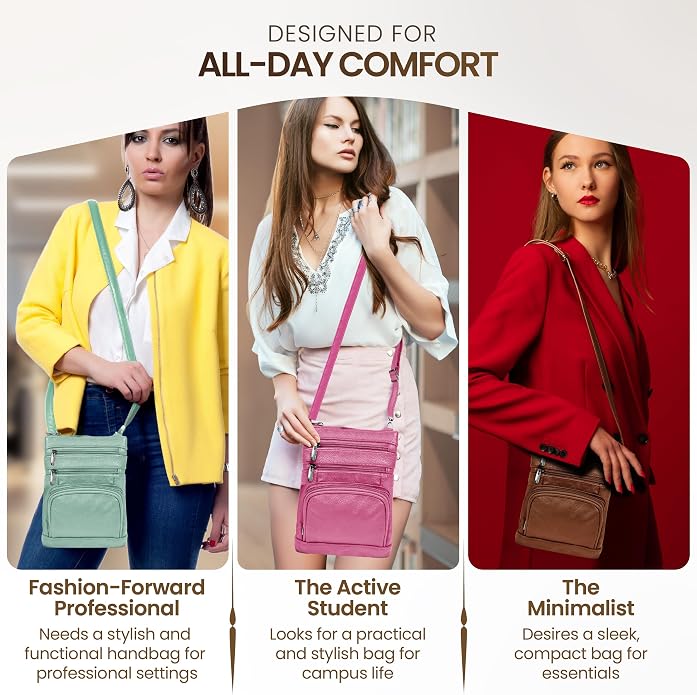 Krediz leather Crossbody Purses - Image 7