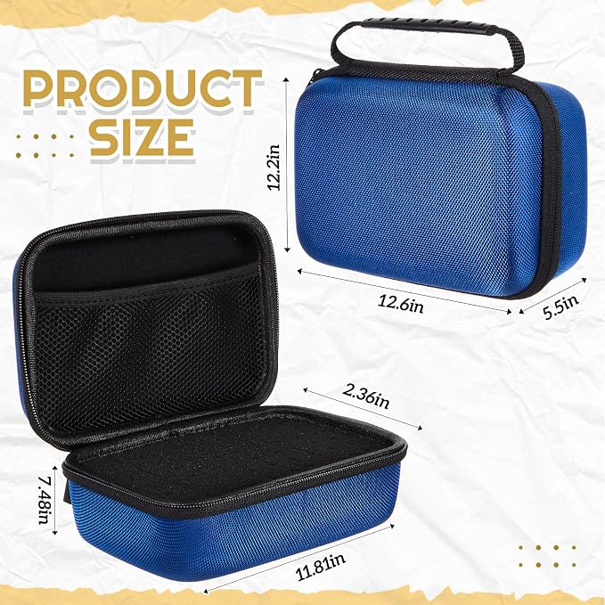 EVA Hard Case with Customizable Foam Protective EVA Carrying Case Shockproof - Image 2