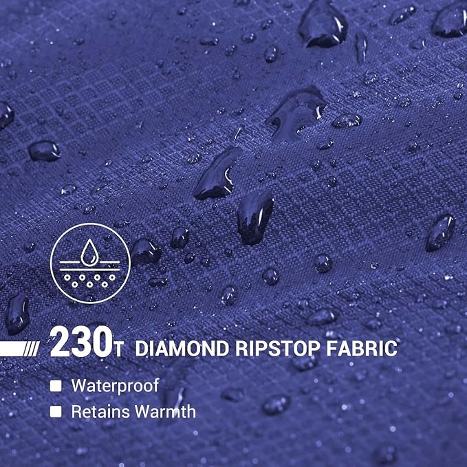 KingCamp Sleeping Bag for Adults, Cold Weather & Warm Extra Wide Big & Tall XL - Image 6