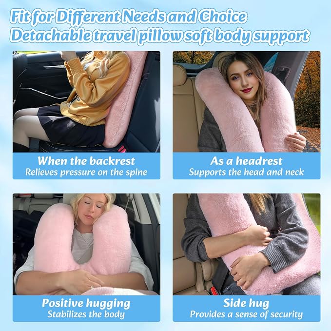Travel Pillow, Car Pillow for Kids & Adults - Image 3