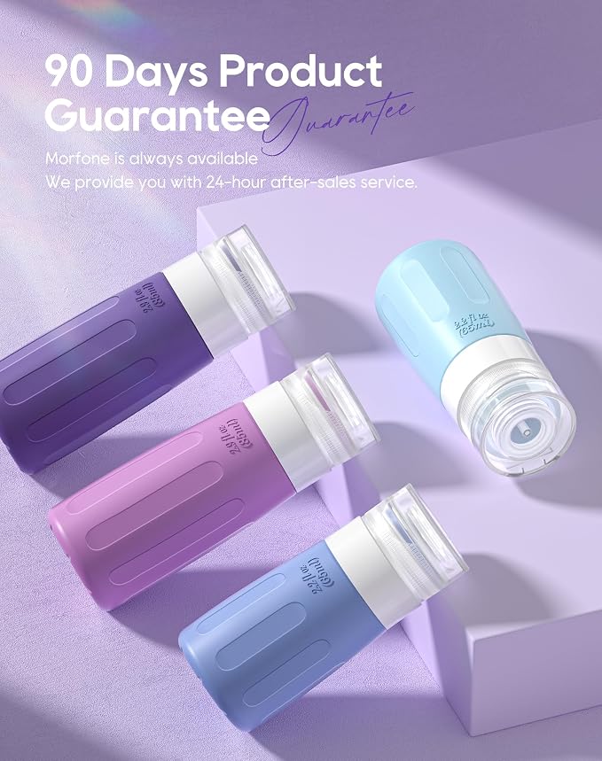 Morfone 16 Pack Silicone Travel Bottles Set - Image 7