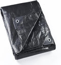 GUARD SHIELD Black Tarp 12x16 Feet Waterproof Tarps Lightweight Camping Tarp by GUARDSHIELD