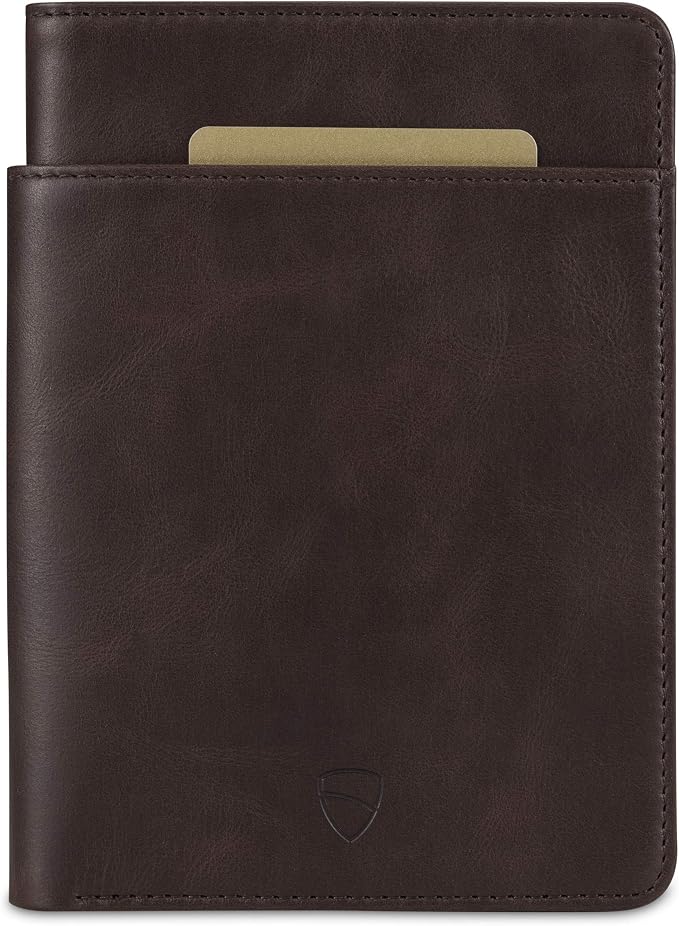Vaultskin Leather Passport Holder, Slim RFID Blocking Travel Wallet - Image 5