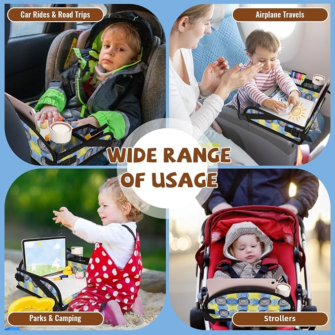 Kids Travel Tray for Airplane - Image 3