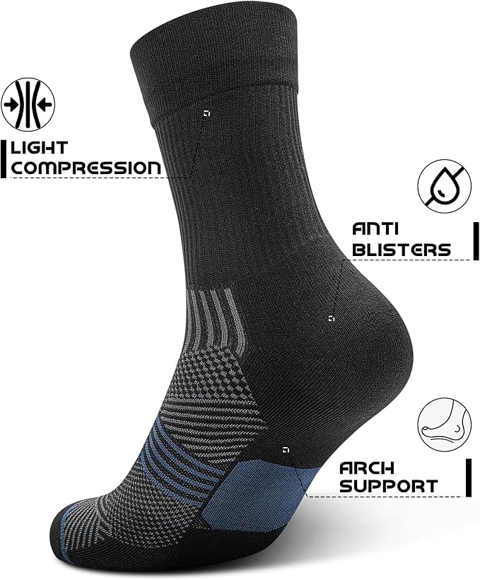 PAPLUS 3 Pairs Running Compression Socks - Image 3