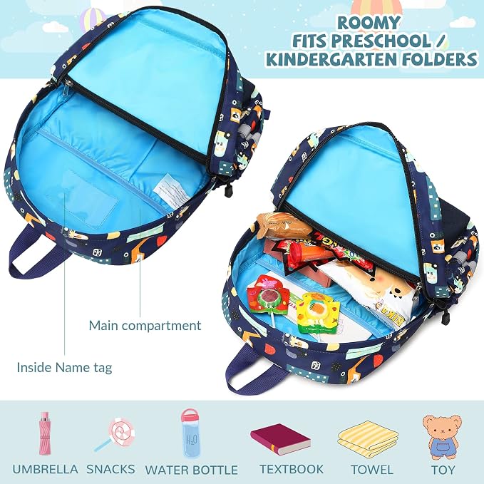 mygreen Toddler Backpack, Kids Backpack - Image 5