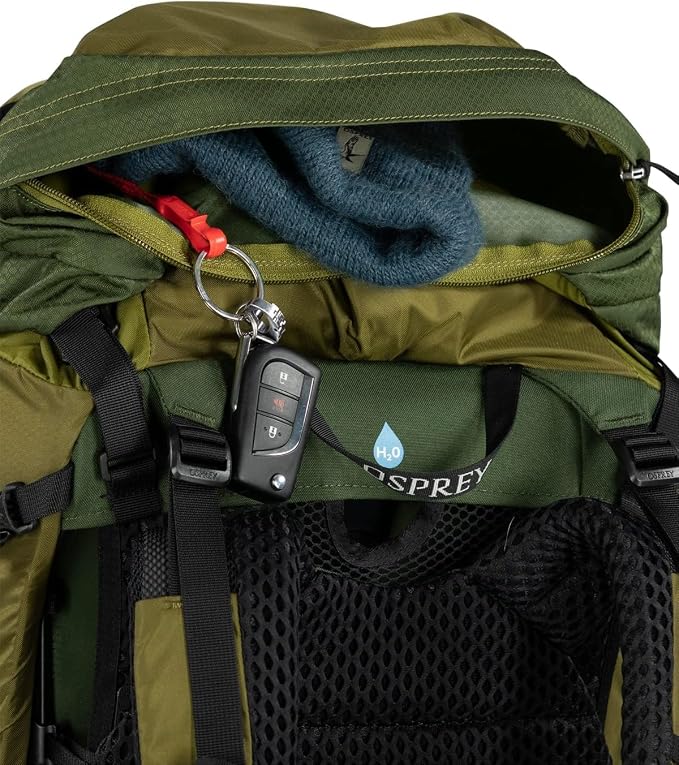 Osprey Atmos AG LT 50L Men's Backpacking Backpack, Scenic Valley/Green - Image 15