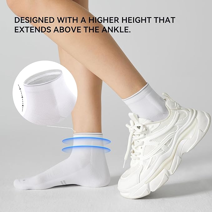 CS CELERSPORT 2/5 Pairs Ankle Compression Socks - Image 4