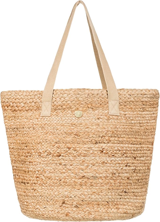 Roxy Women's Beach Tote Bag | Travel | Vacation | Straw | Lightweight | by Roxy