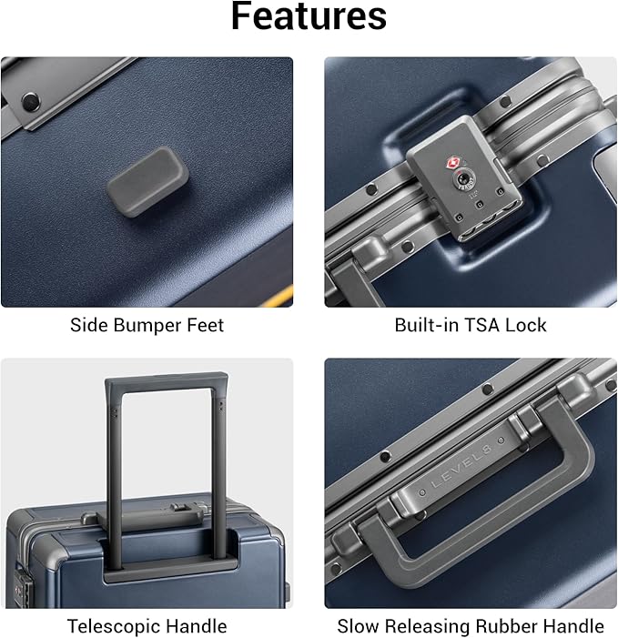 LEVEL8 Zipperless Checked Luggage - Image 7