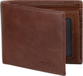 VISOUL Leather Wallets Bifold for Men by VISOUL