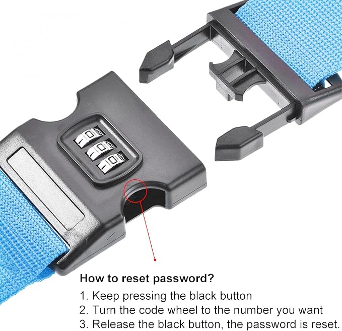 uxcell Luggage Straps Suitcase Belts - Image 2
