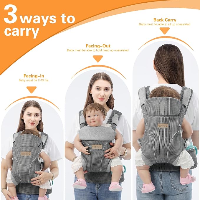 Baby Carrier Newborn to Toddlers - Image 2